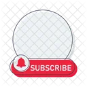 Subscribe button  Icon