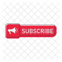 Subscribe Button Web Icon