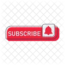 Subscribe Button Web Icon
