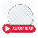 Subscribe Button Web Icon