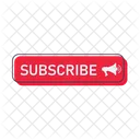 Subscribe Button Web Icon