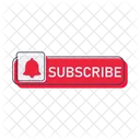 Subscribe Button Web Icon