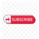 Subscribe Button Web Icon