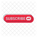 Subscribe Button Web Icon