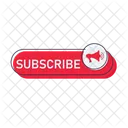Subscribe Button Web Icon