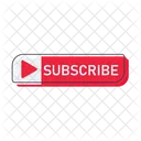 Subscribe Button Web Icon