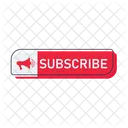 Subscribe Button Web Icon