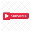 Subscribe Button Web Icon