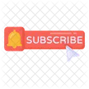 Subscribe Button Subscribe Notification Subscribe Bell Icône