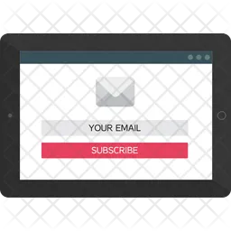 Subscribe with Email  Icon