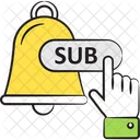 Subscribers Social Media Followers Icon