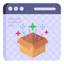 Seo Package Surprise Subscription Box Icon