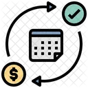 Subscription Model Recurring Icon