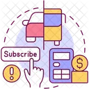 Issue Subscription Price Icon