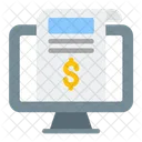 Subscription Online Payment Marketing Concept Icon