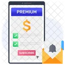 Subscription Model  Icon