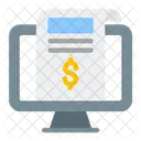 Subscription Online Payment Marketing Concept Icon