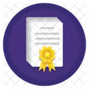 Subsequent Filing Award Certificate Icon