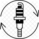 Substituição de vela de ignição  Ícone