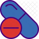 Substract Pill  Icon