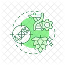Substrate Enzymes Bioprocessing Icon
