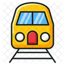 Metro Tren Electrico Tranvia Icono