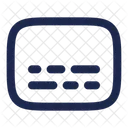 字幕  アイコン