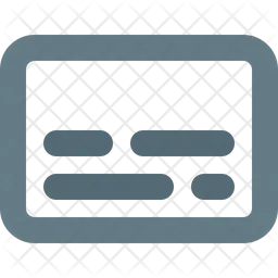 Subtitles  Icon