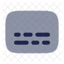 Subtitulos Multimedia Pelicula Icono