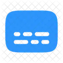 Subtitulos Multimedia Pelicula Icono