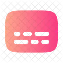 Subtitulos Multimedia Pelicula Icono