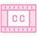 Subtitulos De Video Video Subtitulos Icono