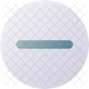 Subtraction button  Icon