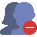 Subtrair Usuarios Icon