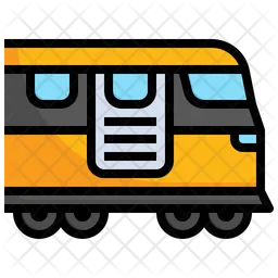 Suburban Train  Icon