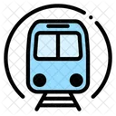 Subway Train Transport Icon