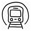 Subway Train Transport Icon