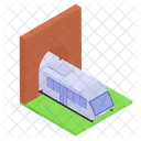 Subway Entrance Metro Icon