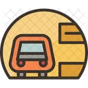 Subway Rail Underground Icon