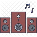 Subwoofer Speaker Music Icon