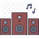 Subwoofer Altavoz Musica Icono