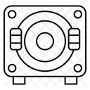 Subwoofer Lautsprecher Symbol