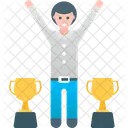 Heureux Succes Reussi Icône