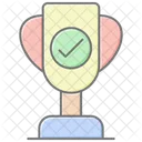 Success Lineal Color Icon Icon