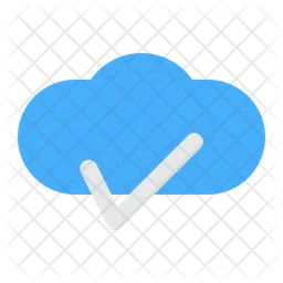 Cloud success  Icon