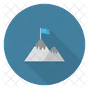 Success Goal Mountain Icon