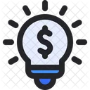 Success Lamp Money Icon