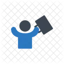 Success Celebration Employee Icon