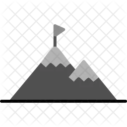 Success Mountain  Icon