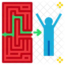 Experience Maze Exit Icon